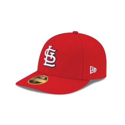 Sapca New Era St. Louis Cardinals MLB Authentic Collection Low Profile 59FIFTY Fitted - Rosii